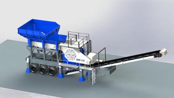 多目的モバイルジョー&インパクトクラッシャー | 一次、二次、三次段階