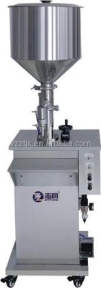 智通台式小型半自动气动灌装机 液体瓶膏体小容量灌装工厂定制