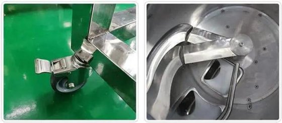 合德新款搅拌桶 多种形状可定制 高产量 操作简便 肉饼成型机