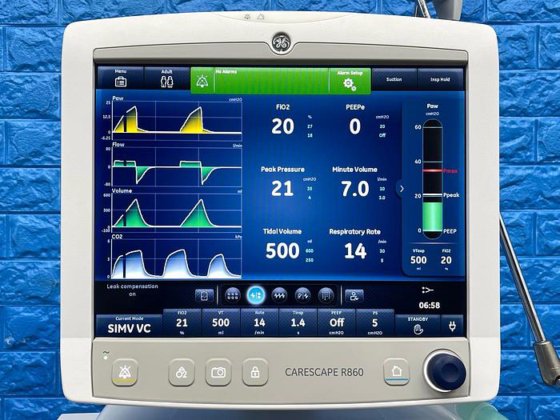 GE R860呼吸机，诞生时间：2020年