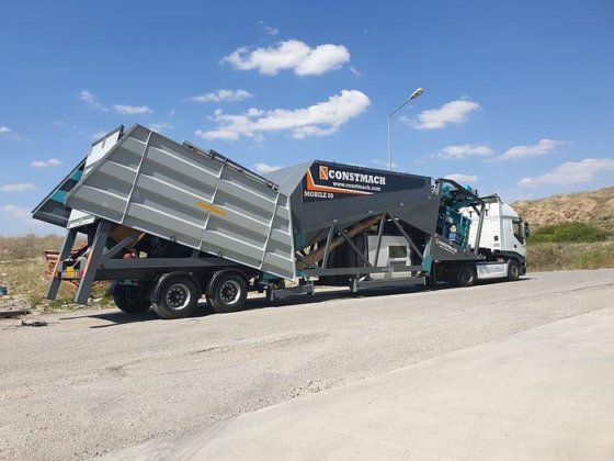 移動式コンクリートバッチングプラント