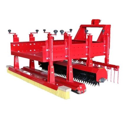 自然な草地の草のローラーのトレーラーの熊手の歯の切換え可能な根の切刃一定の芝生のブラシのカッター