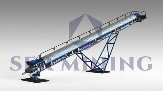 移動式伸縮式スタッキングコンベアベルト | 最適な備蓄のために伸縮可能