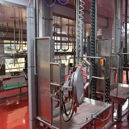牛肉加工厂屠宰场机器 牛屠宰场设备用牛胴体分割锯