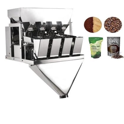 粉末混合灌装机,自动配料 2 4 头直线式称重器,用于食品包装