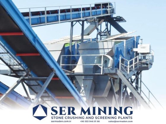 優れた材料処理のための固定式破砕・ふるい分け・砂洗浄プラント