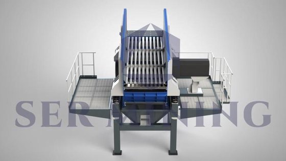 効率的な材料分離のための Sermaden 振動グリズリースクリーン