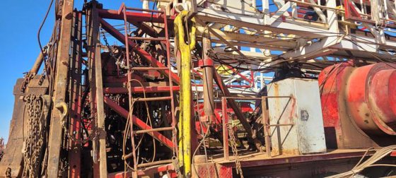 2007 Cameron 550 Workover Rig in Oklahoma City, OK, USA