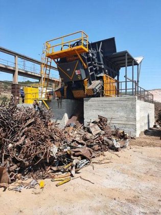 Schrootschaar, hellende schaar