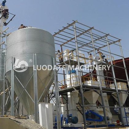 機械飼料工場動物ペレット メーカー ペレタイザーを処理する生産ラインを作る鶏羊フィード ライン ペレット