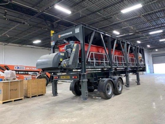 移动混凝土搅拌站 120 立方米/小时