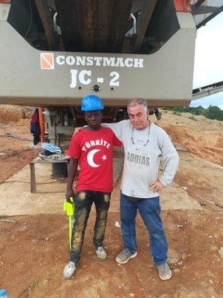 移動式花崗岩破砕プラント