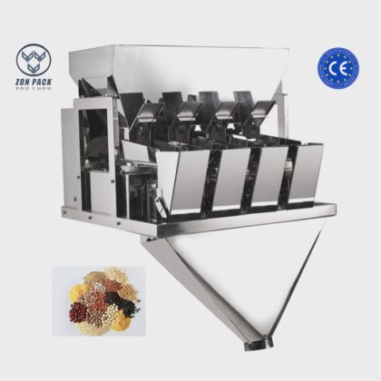 使用 4 头称重器自动简化称重过程