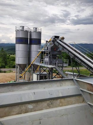 240立方米固定混凝土搅拌站