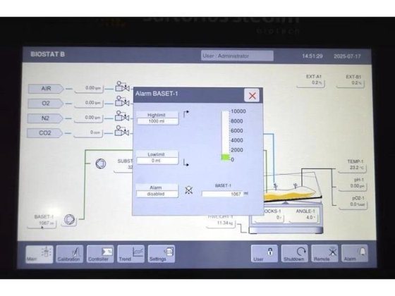 Sartorius Stedim Biostat B Bioreactor