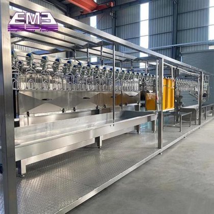 非洲小型家禽屠宰线全套不锈钢屠宰设备