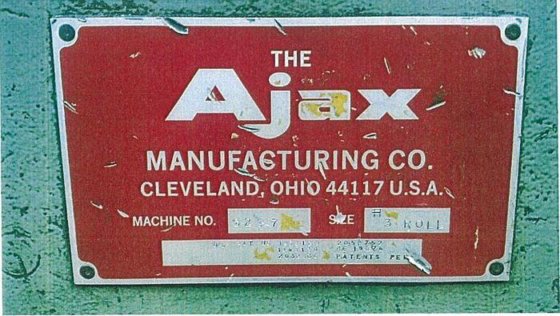 Reduce Forging Roll Ajax 3
