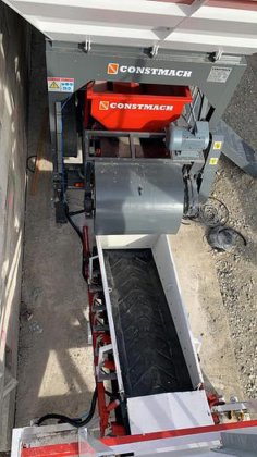 移动混凝土搅拌站