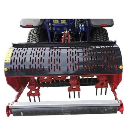 輸入された自然な芝生の鋭い機械芝生の管理のための庭用具の付属品緩い土のための通気用具