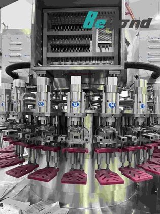 全自动食用油橄榄油液体包装灌装旋盖机