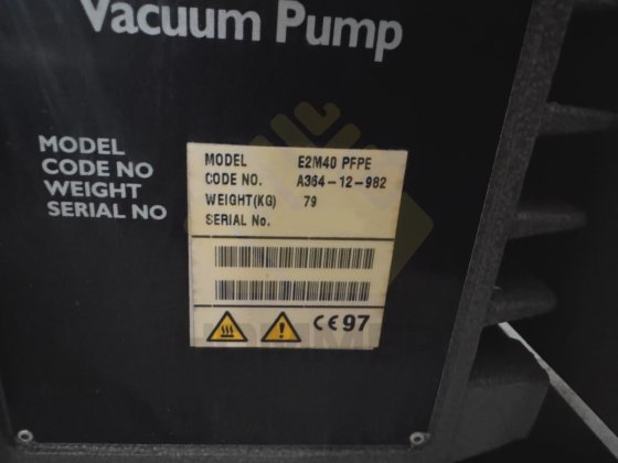 EDWARDS E2M40 Vacuum Pump