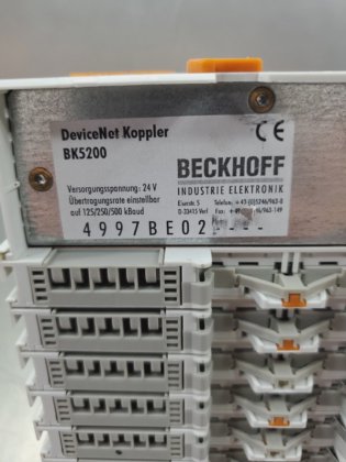 BECKHOFF BK5200 PLC Module w/9