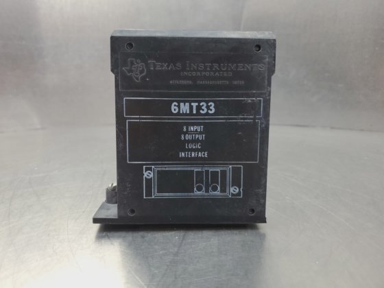 Texas Instruments 6MT33 Input/Output Module