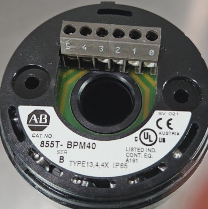 Allen-Bradley 855TBPM40 Ser B Stack