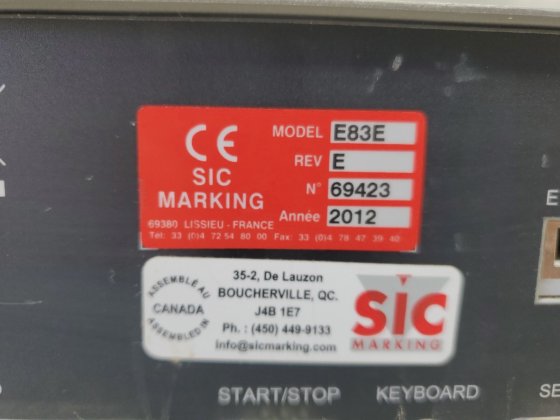 SIC Marking Model E83E Rev.