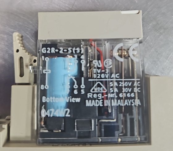 OMRON MAX G2R-2-S(S) 5A 250V Relay Module Loc 4A-6 in Duncan, SC, USA