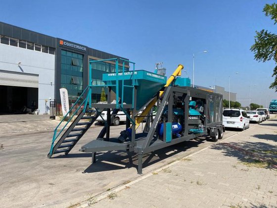 移動式コンクリートバッチングプラント