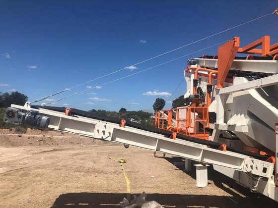 移动筛分和清洗设备