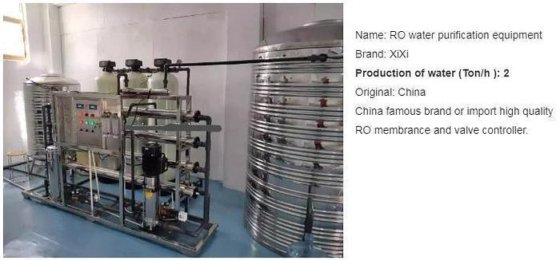 Ro 臭氧发生器水处理和装瓶厂设备