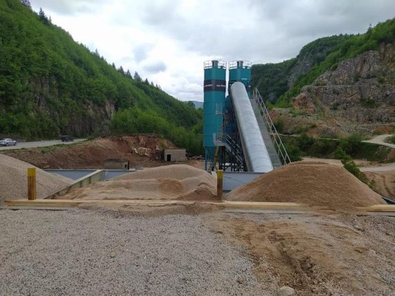 コンクリートバッチングプラント