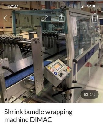 Dimac R40 DIMAC SHRINK BUNDLE WRAPPING MACHINE in Melbourne, Victoria, Australia