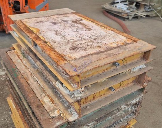 矩形金属框石膏模具夹持器用于压制