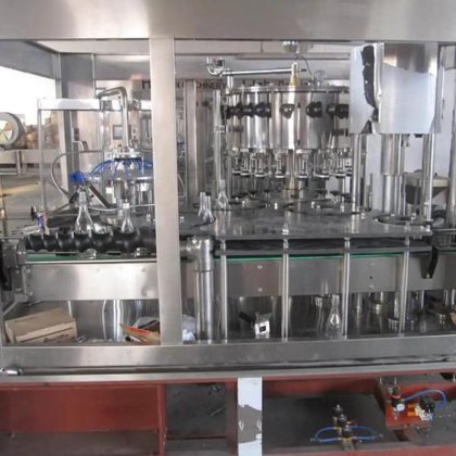 全套小型玻璃瓶软饮料可乐苏打水碳酸饮料灌装线装瓶机