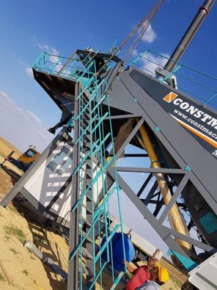 移動式コンクリートバッチングプラント