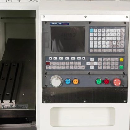 Turning Lathe Machine Slant Bed