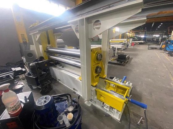 F&P 2000x4mm Slitting Line just