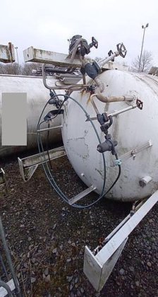 用于氮气、氩气、氧气、LIN、LOX、LAR 的低温罐，2230l
