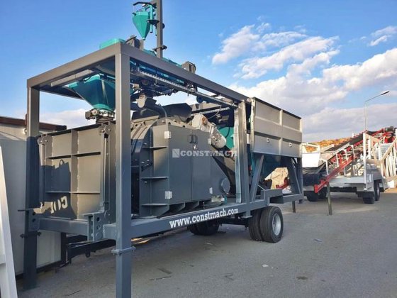 紧凑型混凝土搅拌站