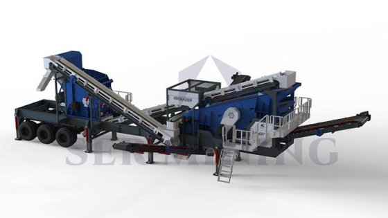 250-300 tph モバイルインパクトクラッシャー – 強力でモバイルな破砕装置