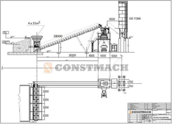 固定式混凝土搅拌站