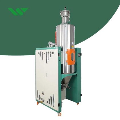 中国制造温水牌 3 合 1 双桶蜂窝流道式工业塑料热风干燥机料斗干燥机