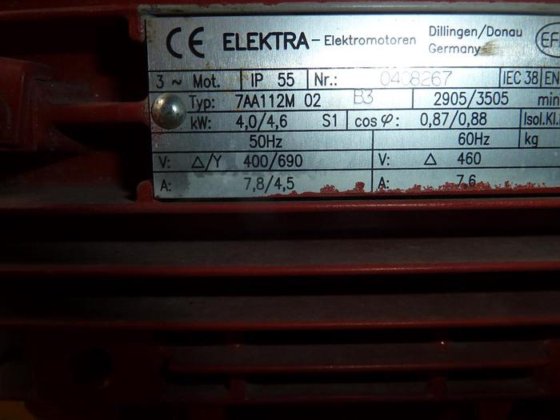 ポンプモーター