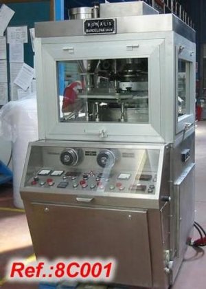 ボナルス」BR-29 29連式輪転式錠剤機(予備圧縮・強制充填機能付き