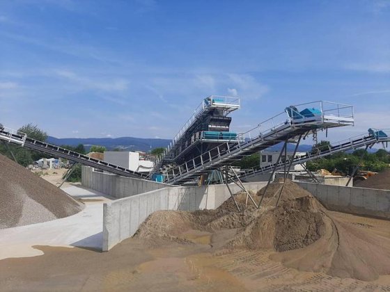 固定スクリーニングと洗浄