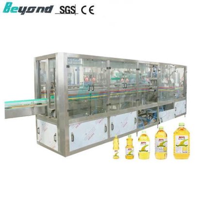 旋转式食用油瓶灌装旋盖机，销量好