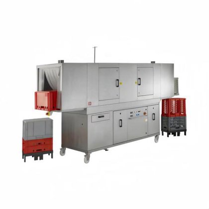 服务周到 交付及时 自动洗箱机 肉类加工机 屠宰场设备